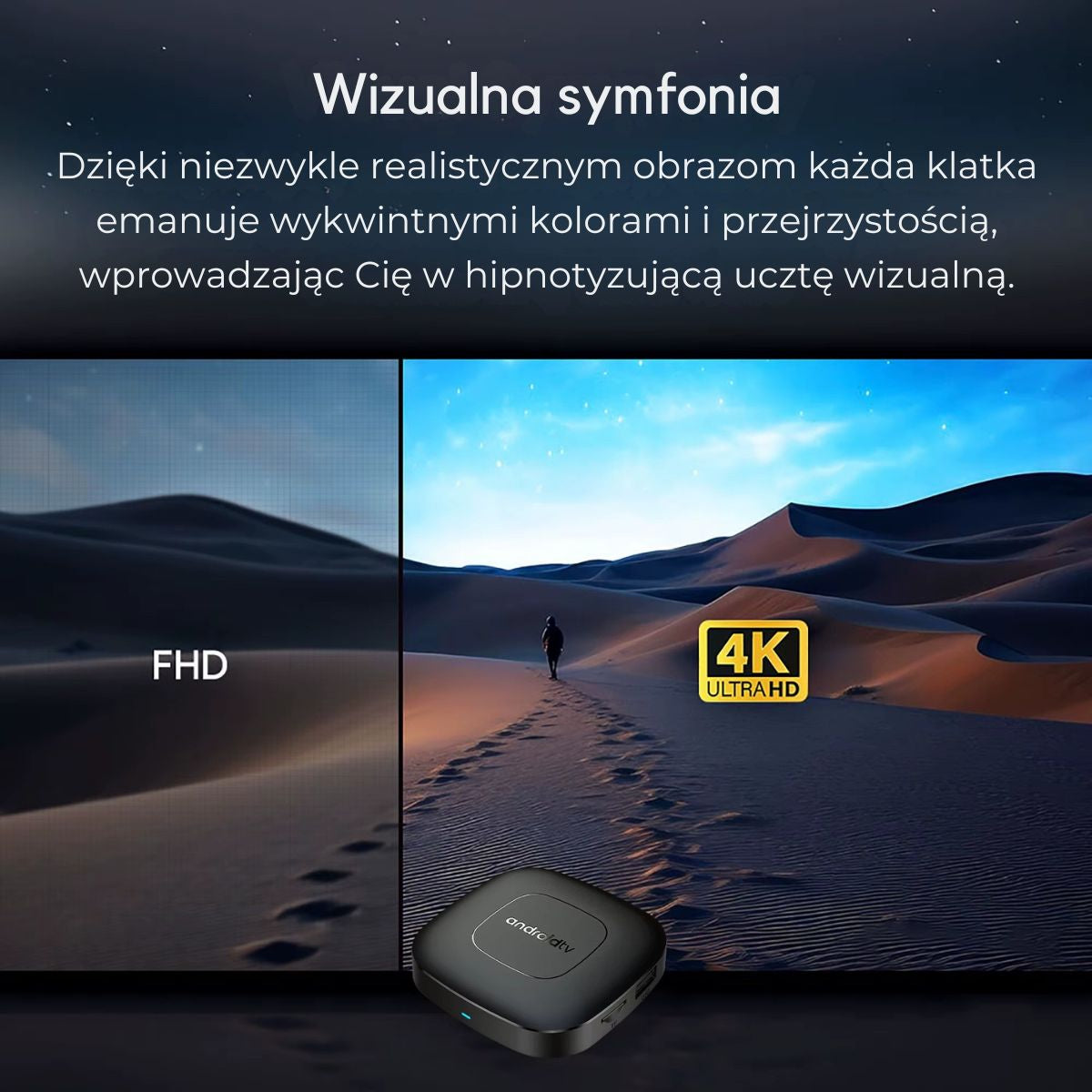 StreamCore V2 - Android TV Box 4K | Android 14.0 | Dual WiFi | BT 5.0
